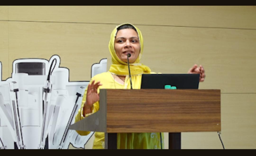Dr. Mariam Anjum — Robotic Surgery Talk
